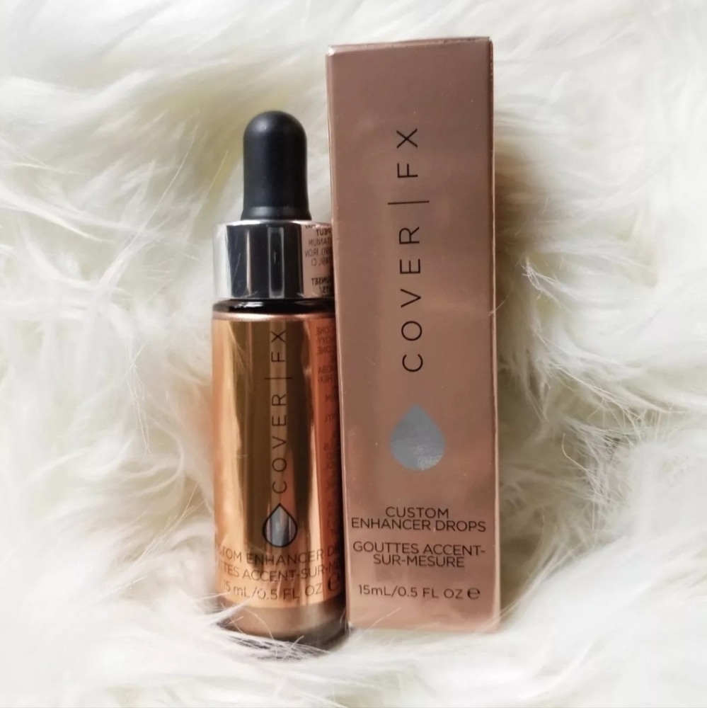 NEW COVER FX Custom Enhancer Drops CHOOSE SHADE-CANDLELIGHT - 0.5 fl oz